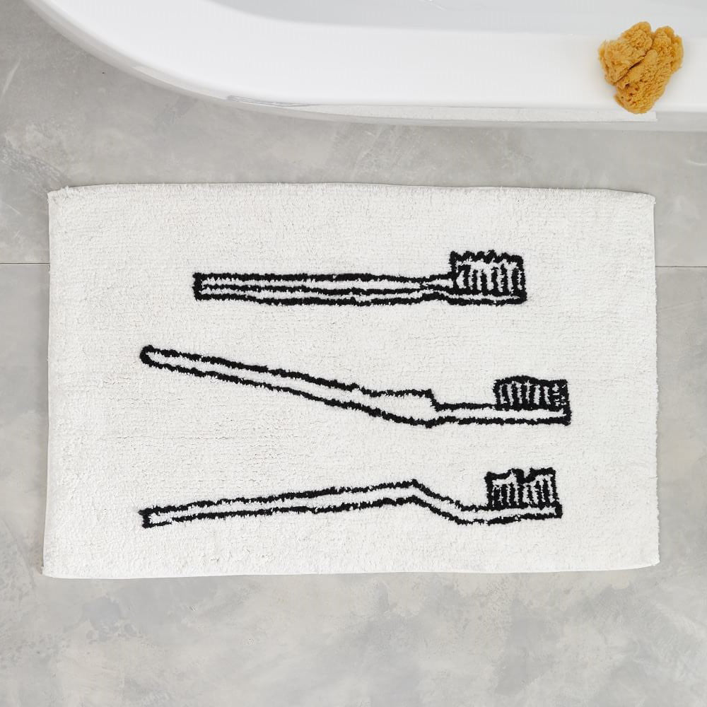 Playful Splash: Fun Bathroom Mat