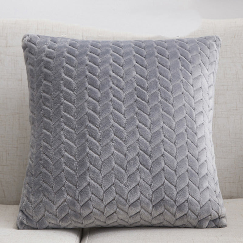 Cozy Chic: Solid Colour Cushion