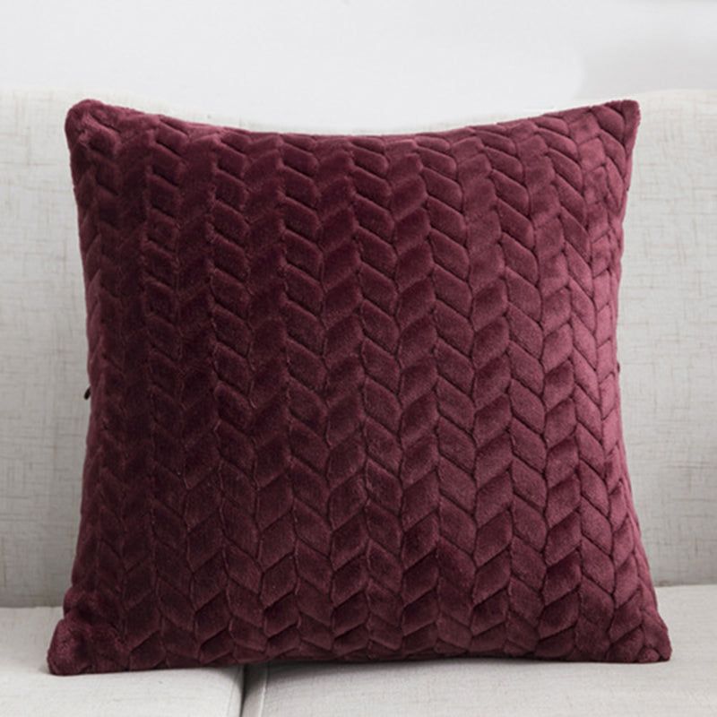 Cozy Chic: Solid Colour Cushion