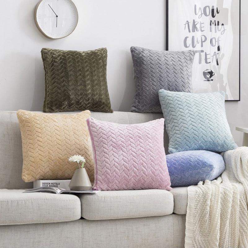 Cozy Chic: Solid Colour Cushion