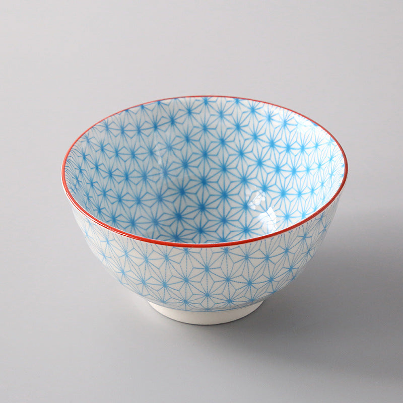 Kaleidoscope Kaiseki: Colourful Rice Bowl Japanese Style Tableware