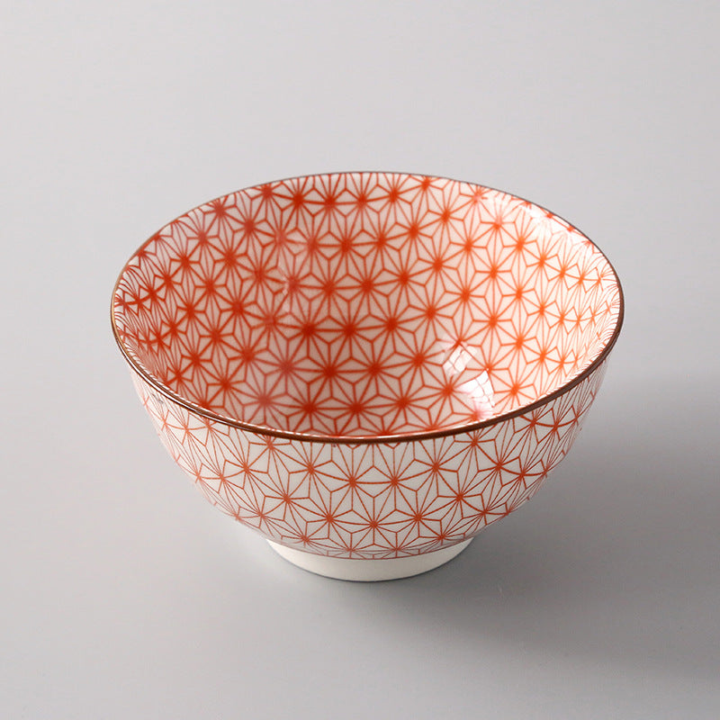 Kaleidoscope Kaiseki: Colourful Rice Bowl Japanese Style Tableware