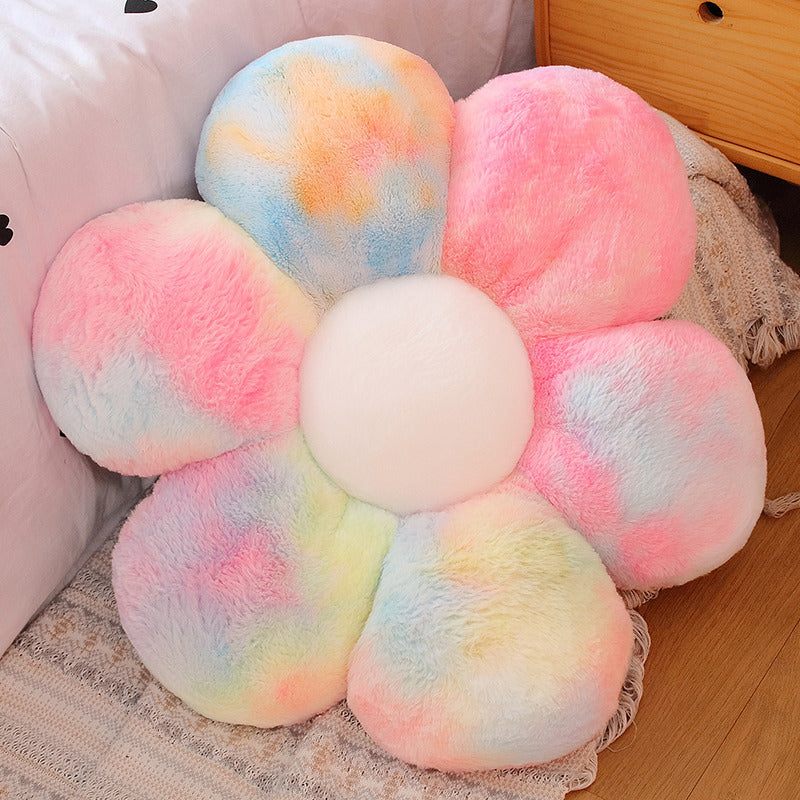 Blooming Comfort: Flower Plush Cushion