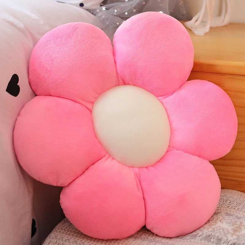 Blooming Comfort: Flower Plush Cushion