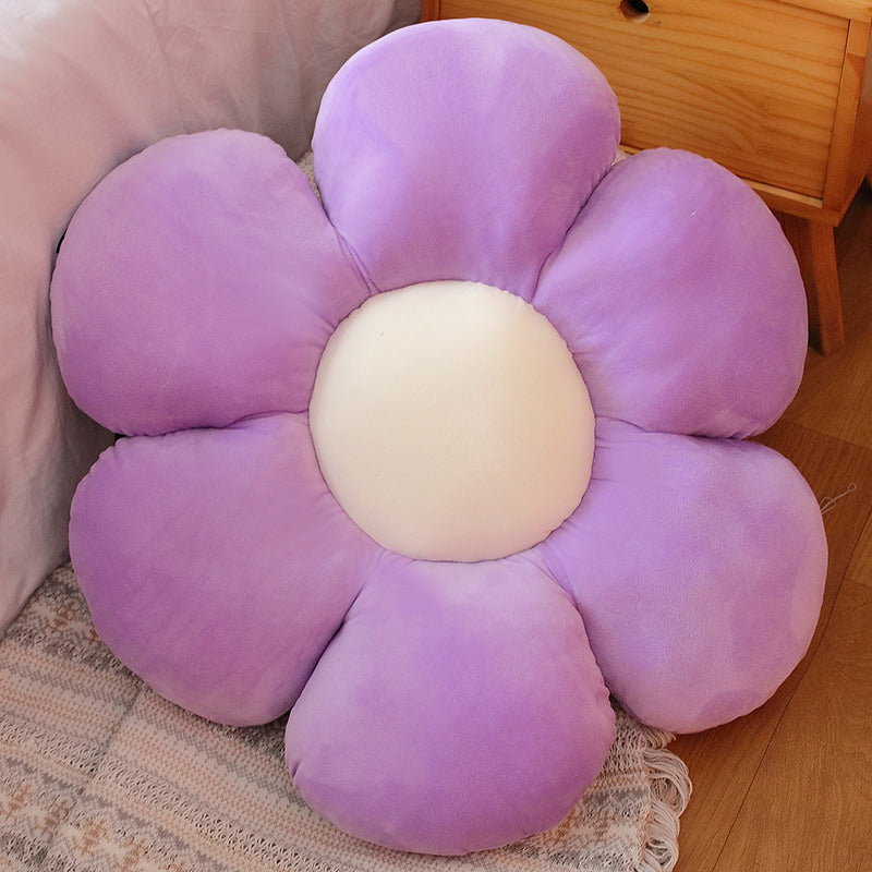 Blooming Comfort: Flower Plush Cushion