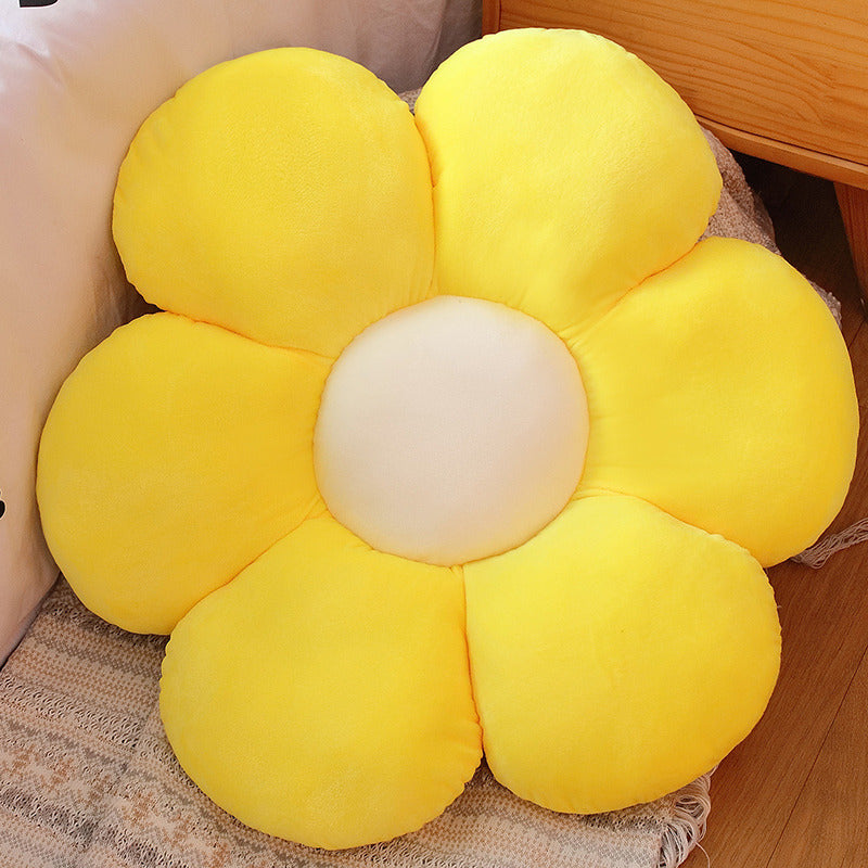 Blooming Comfort: Flower Plush Cushion