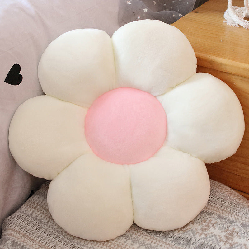 Blooming Comfort: Flower Plush Cushion