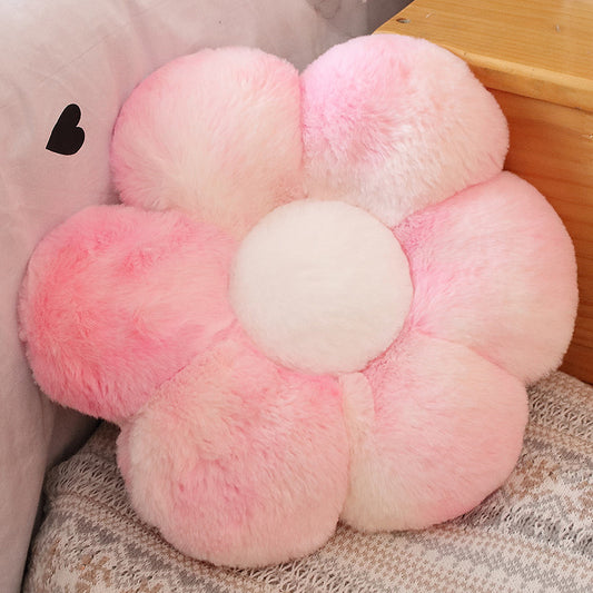 Blooming Comfort: Flower Plush Cushion