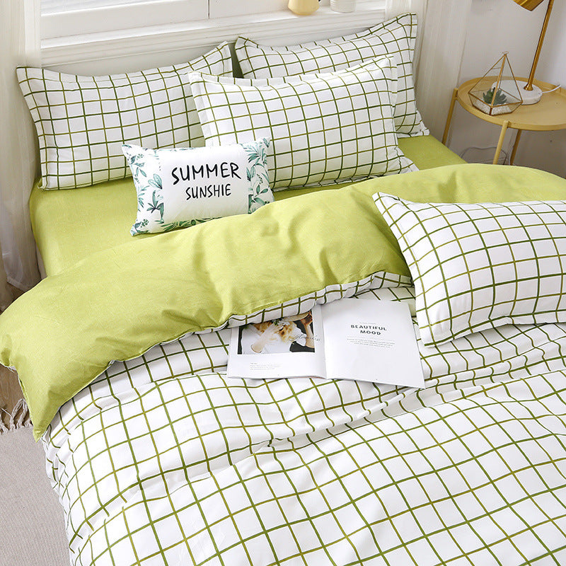 Cute Cartoon Printed Bedding Set