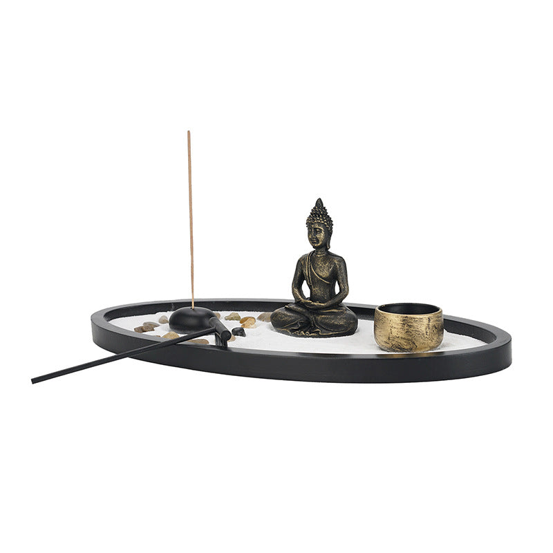 Buddha Statue Decoration Candle Holder