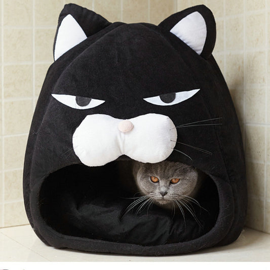 Purrfect Haven: Cat Nest Bed