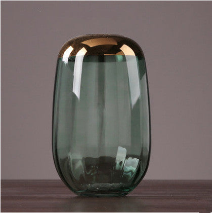 Smoky Haze Glass Vase