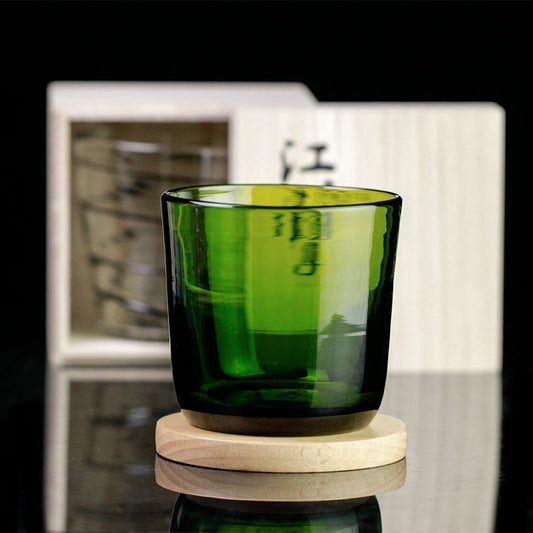 Midnight Silk: Handmade Coloured Glass