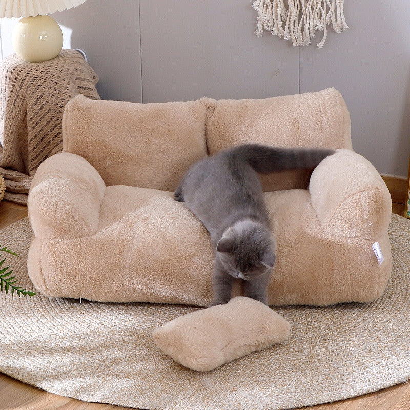 Plush Paws Comfort Sofa for Pets