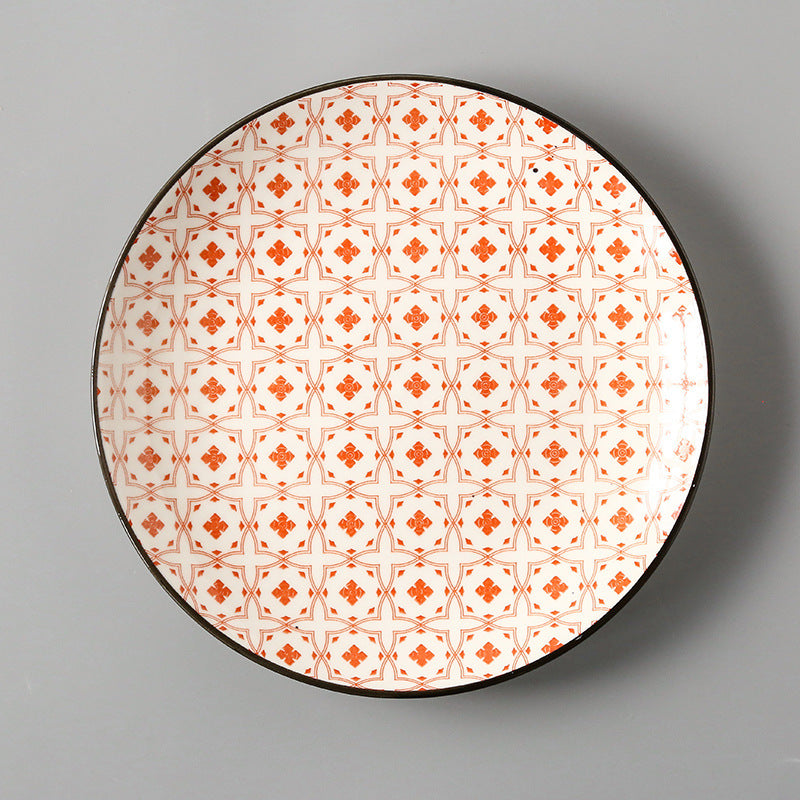 Artisan Impressions: Patterned Ceramic Plates