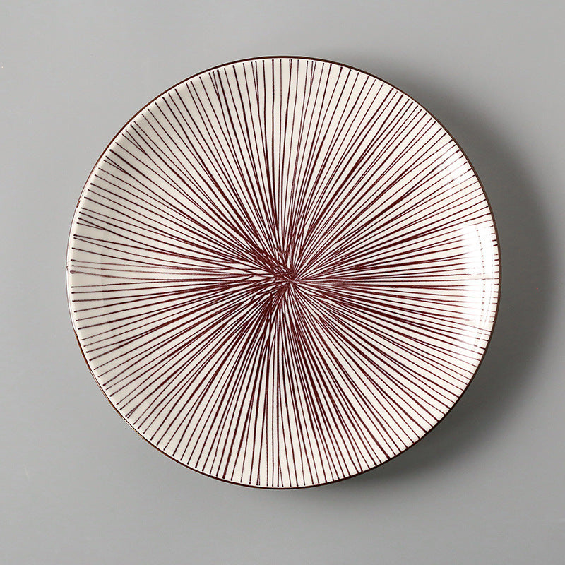 Artisan Impressions: Patterned Ceramic Plates