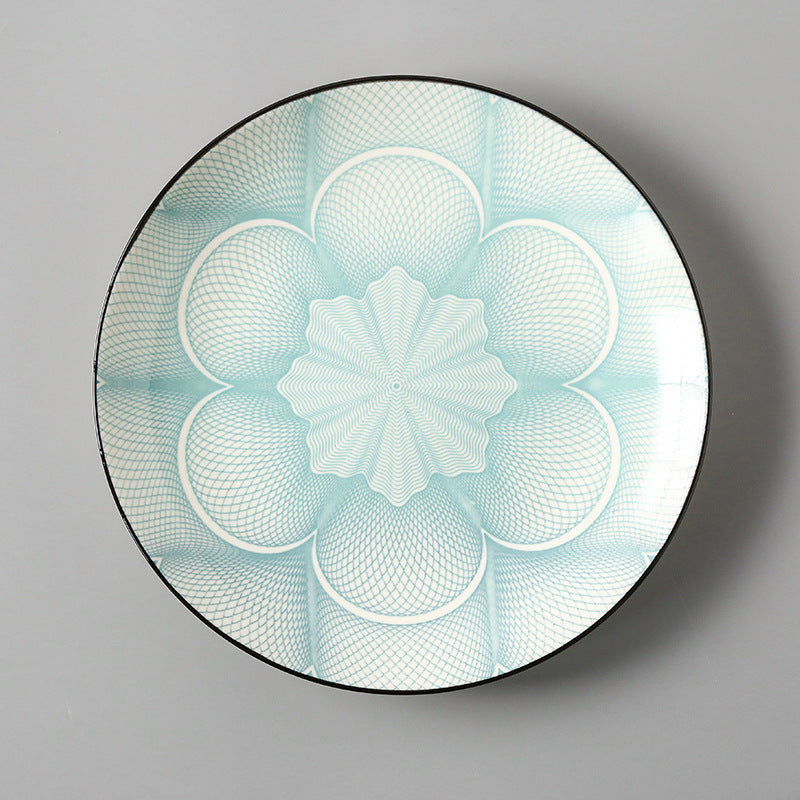 Artisan Impressions: Patterned Ceramic Plates