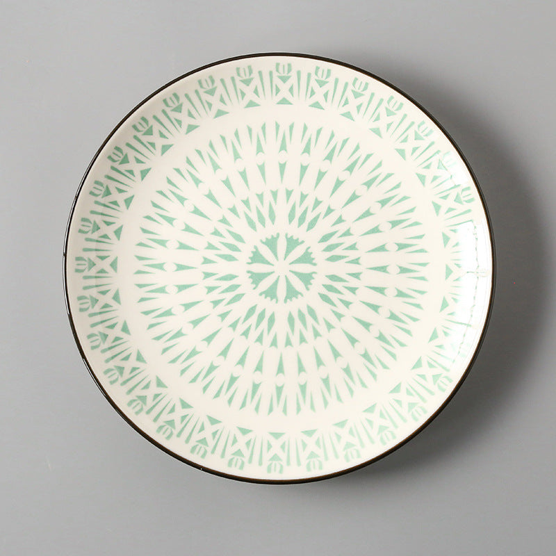 Artisan Impressions: Patterned Ceramic Plates