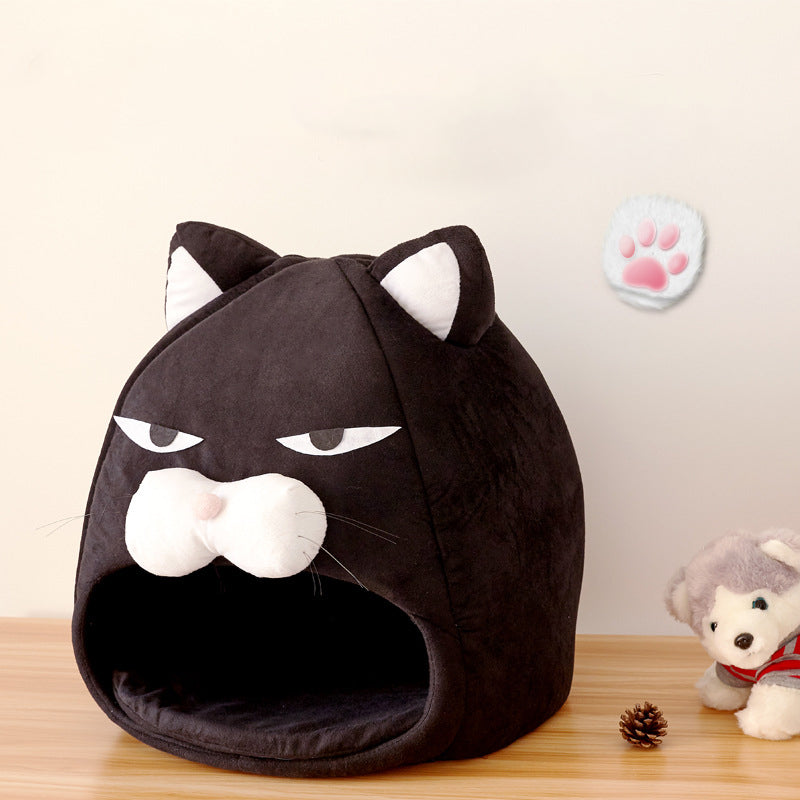 Purrfect Haven: Cat Nest Bed