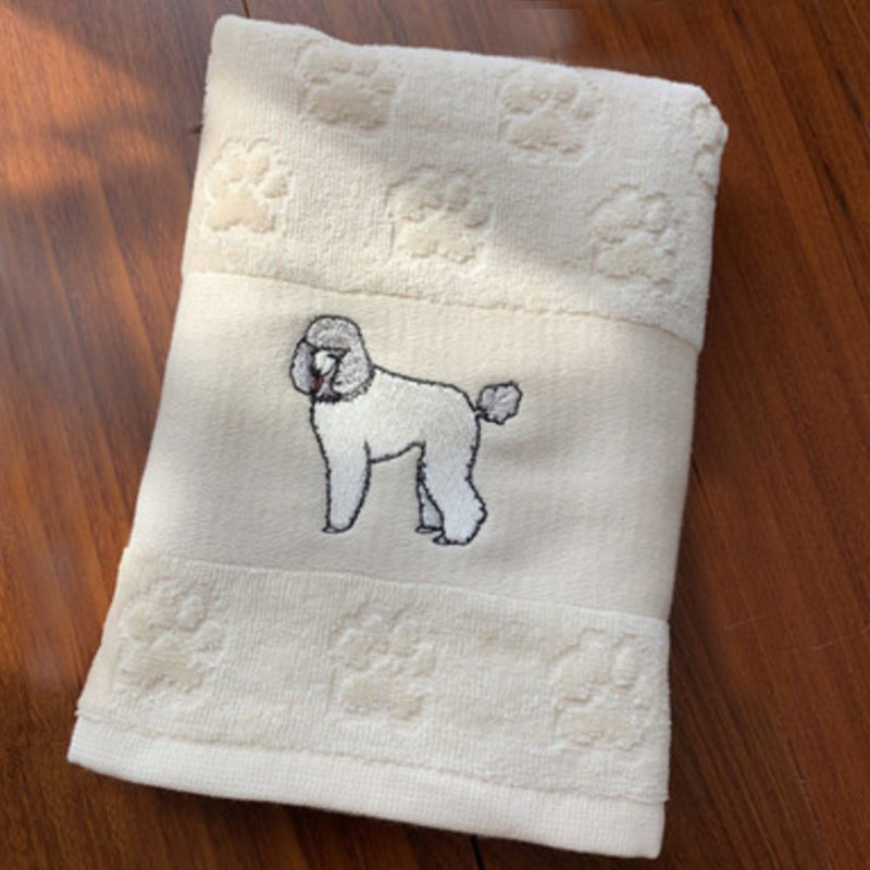 Pawsome: Dog Embroidered Towels