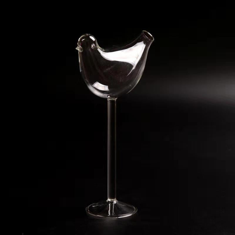 Bird Sip Avian Cocktail Glass