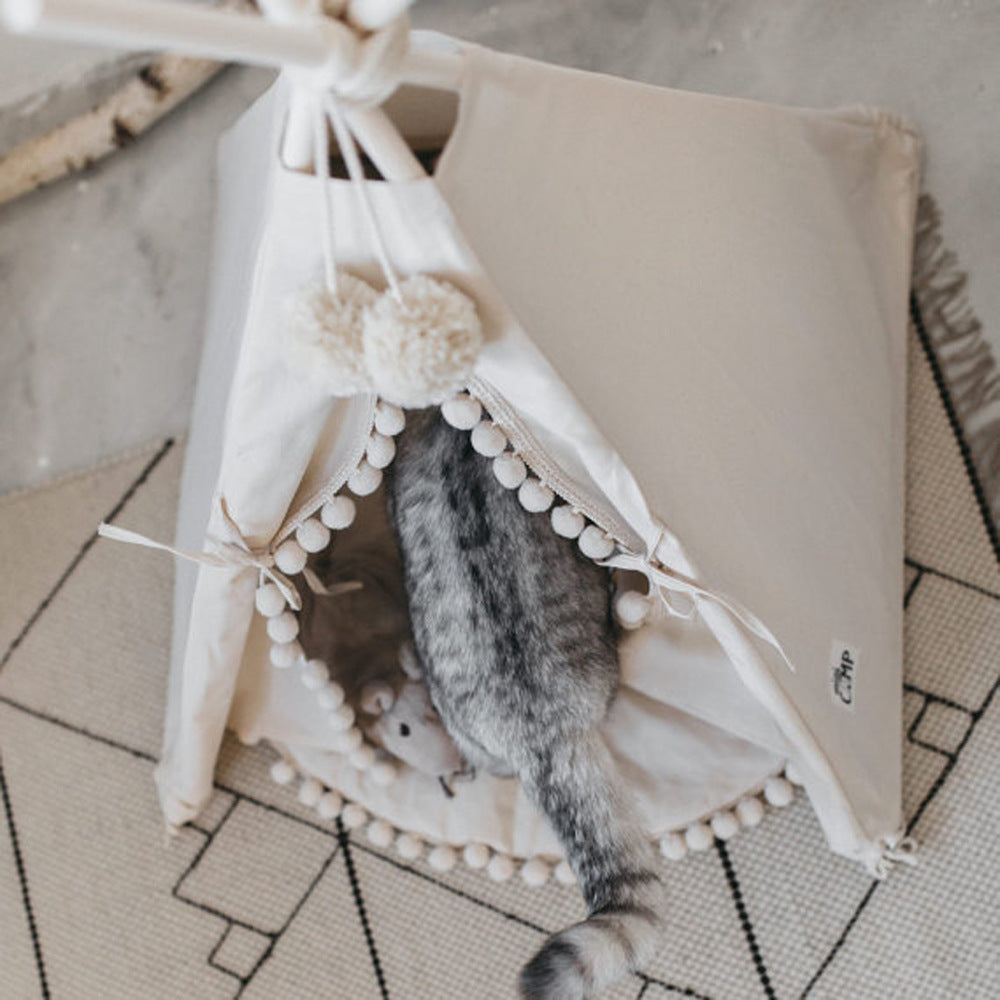 Paws Play: Cozy Pet Teepee