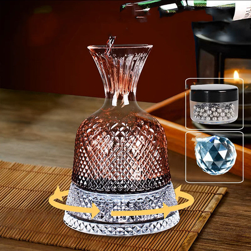 Harmony Bell: Crystal Glass Decanter