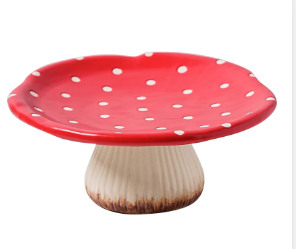 Scarlet Shroom: Red Mushroom Tableware