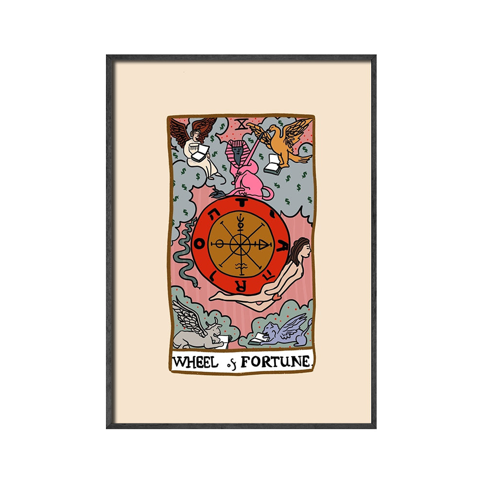 Mystic Blush: Pink Tarot Wall Art