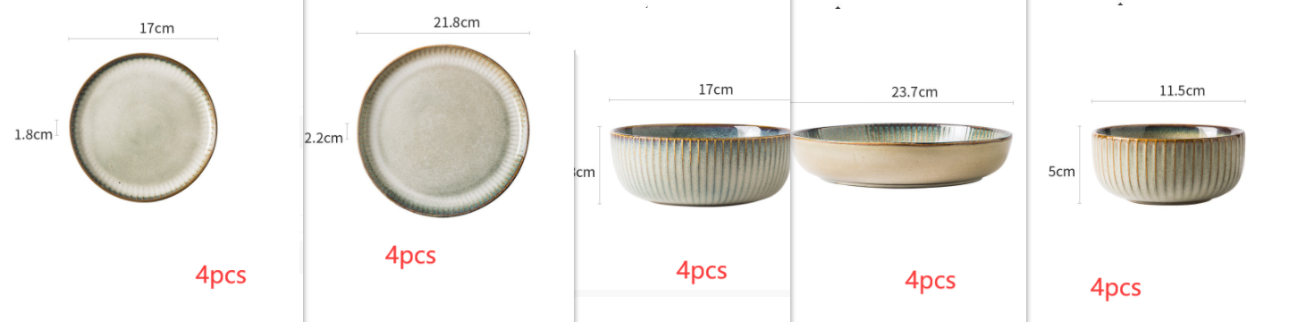 Nordic Elegance: Ceramic Tableware