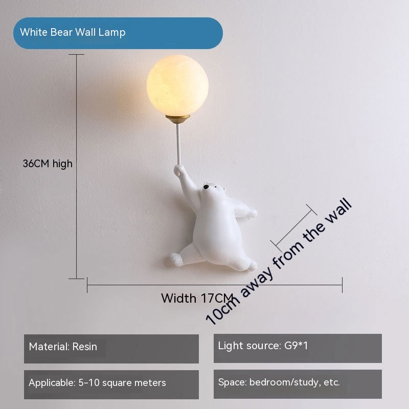 Adorable Bear Glow Wall Light