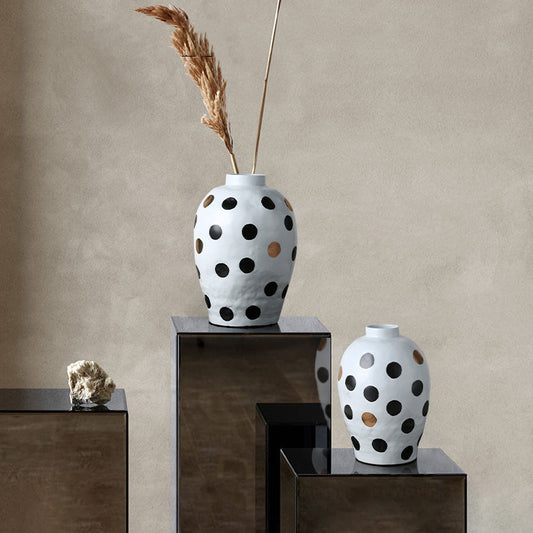 Polka Dot Perfection: Spotty Vase