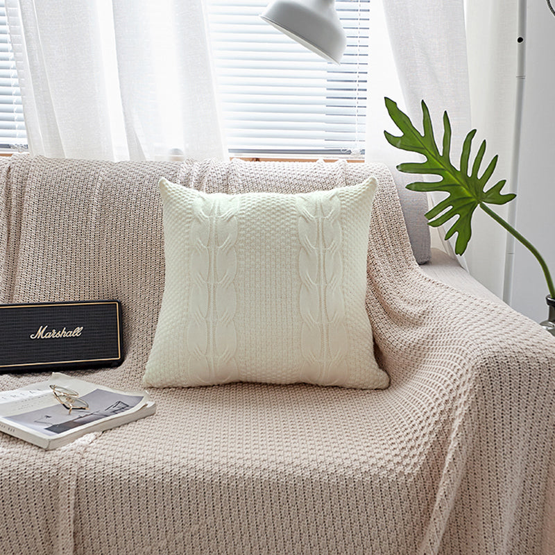 Rainbow Woolen Bliss: Colourful Wool Cushions