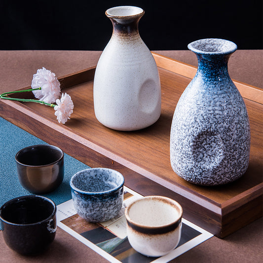 Sakura Sip: Japanese Style Ceramic Sake Jug