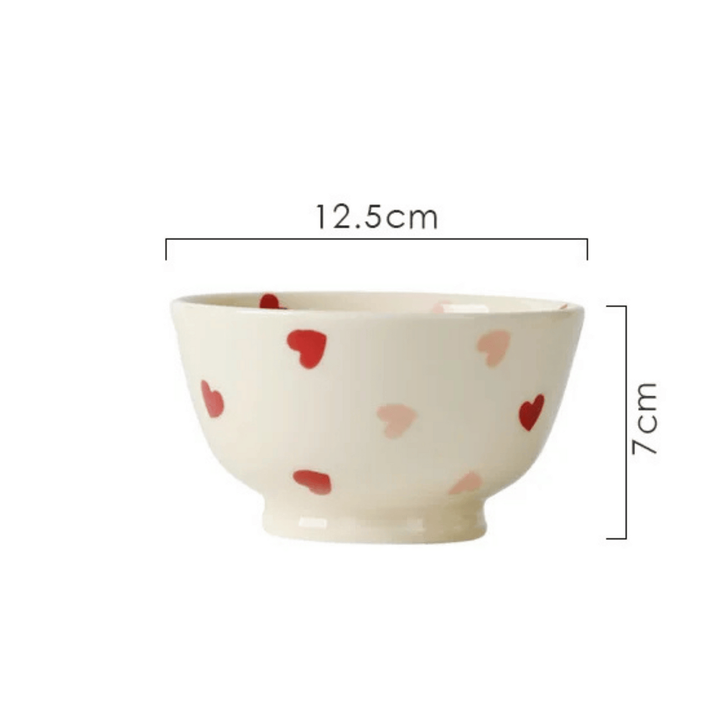 Heartfelt Dining: Heart-Themed Dinnerware Set