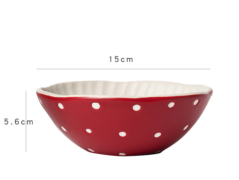 Scarlet Shroom: Red Mushroom Tableware