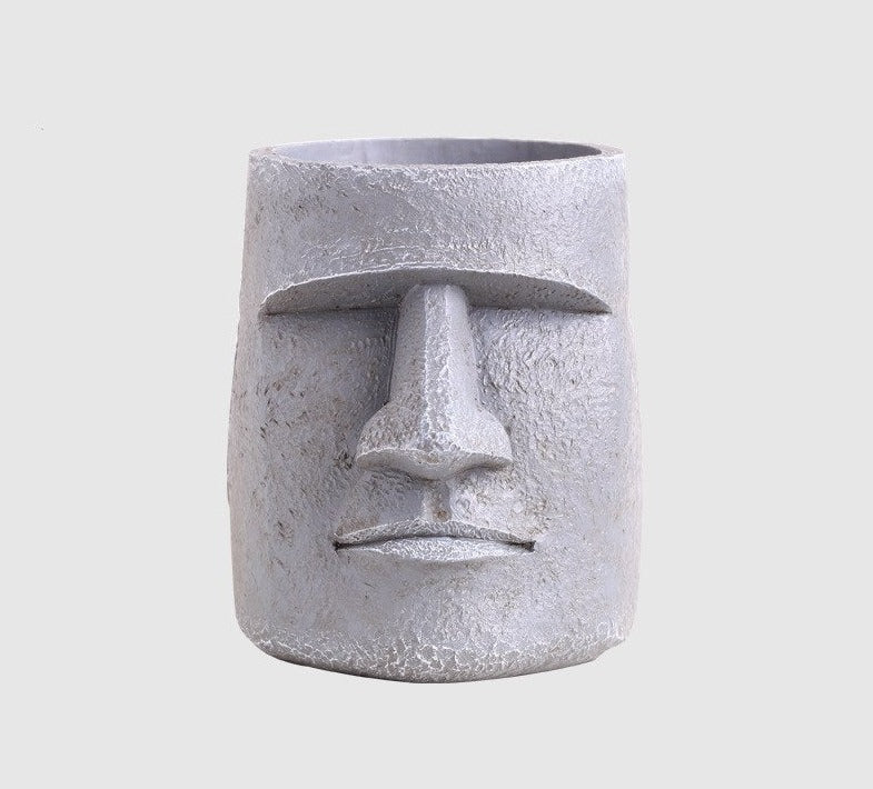 Stone Statue Flower Pot