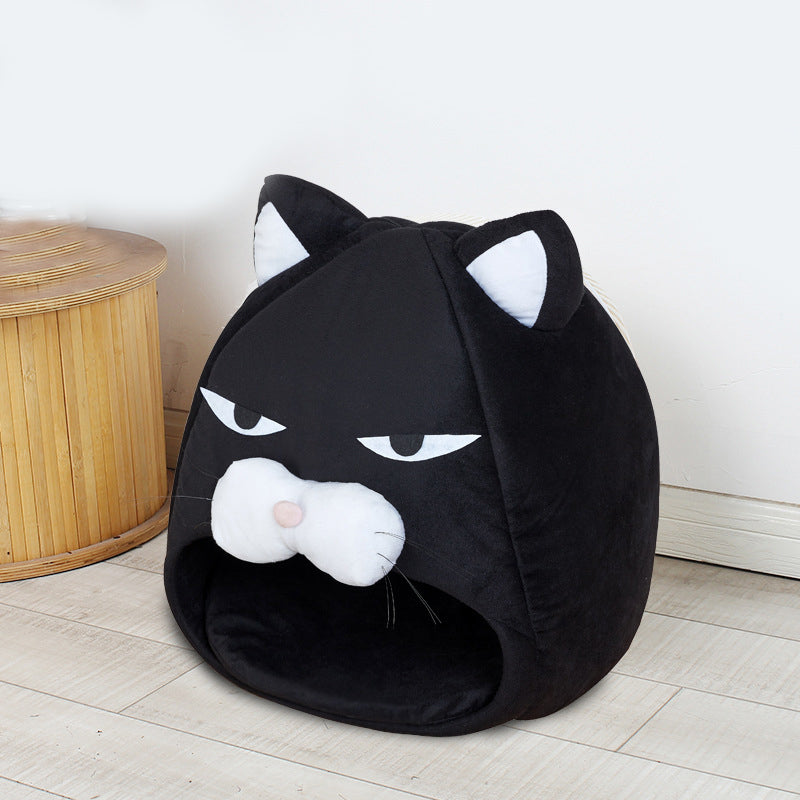 Purrfect Haven: Cat Nest Bed