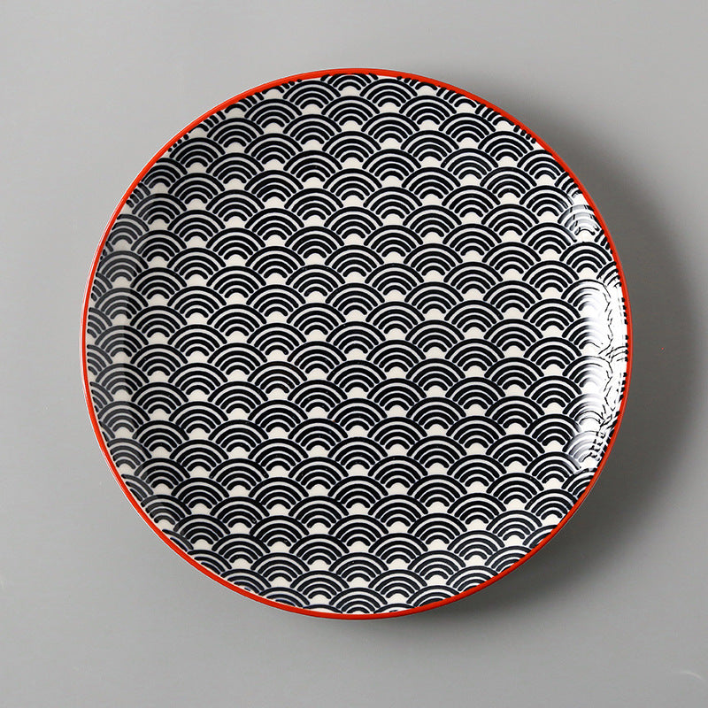 Artisan Impressions: Patterned Ceramic Plates