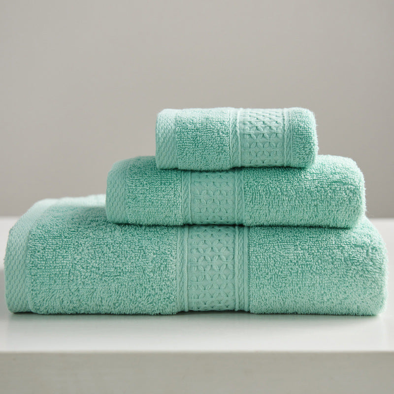 Pure Square Minimalist Cotton Towel Set