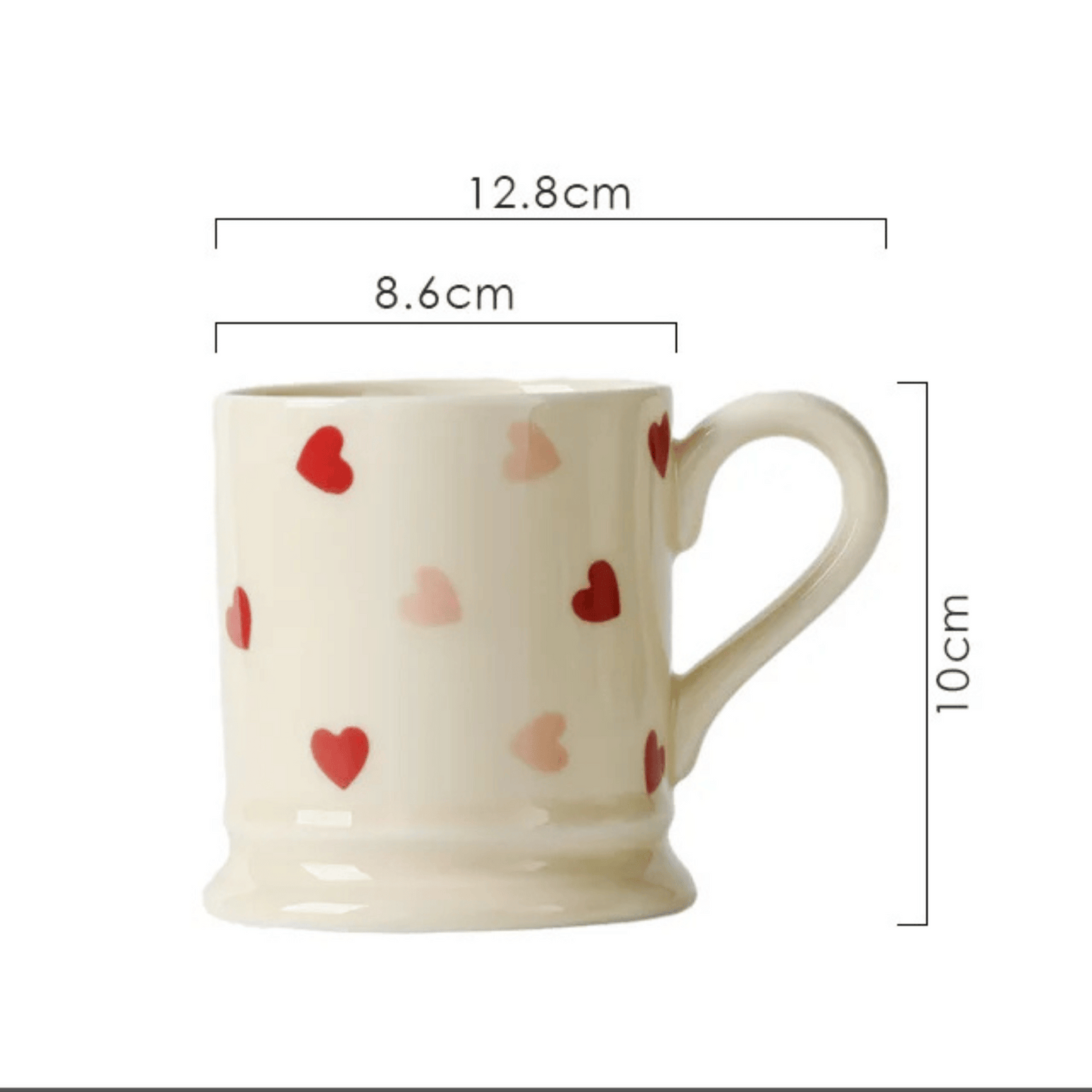 Heartfelt Dining: Heart-Themed Dinnerware Set
