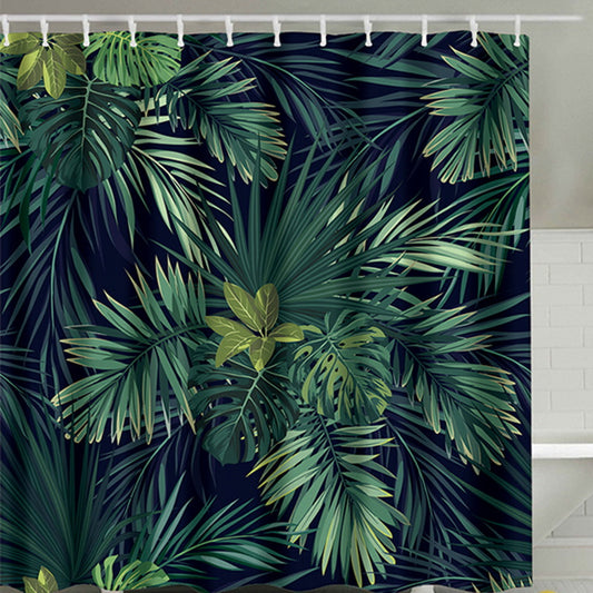 Leafy Haven: Printed Shower Curtain