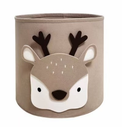 Creature Comforts: Cartoon Animal Felt Storage Basket