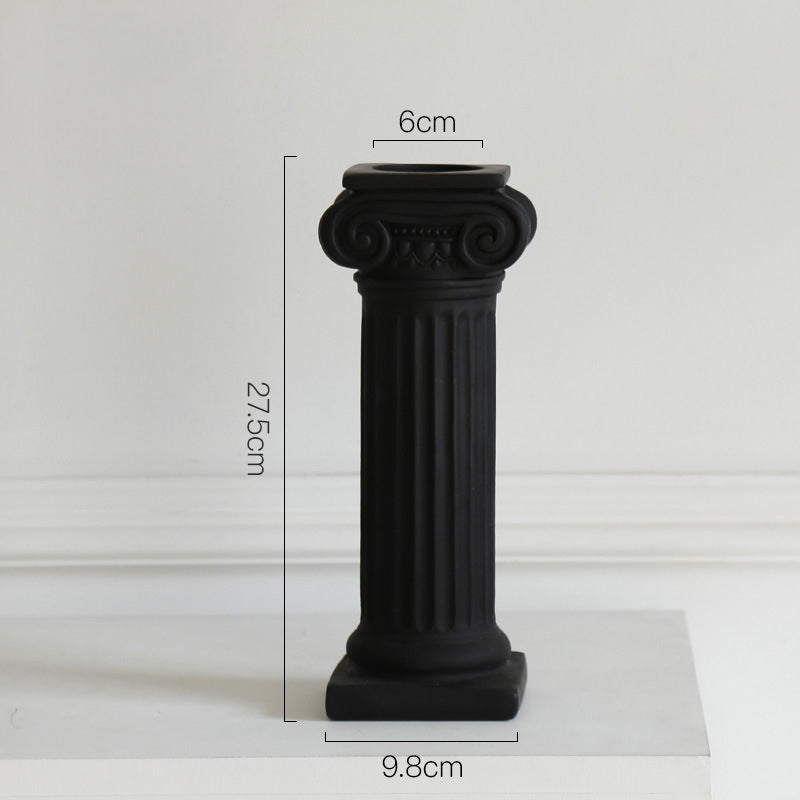 Ancient Greek Column Candle Holder