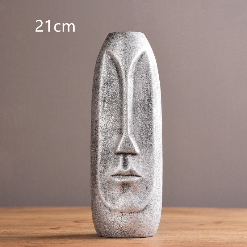 Visage Vase Face-Shaped Vase