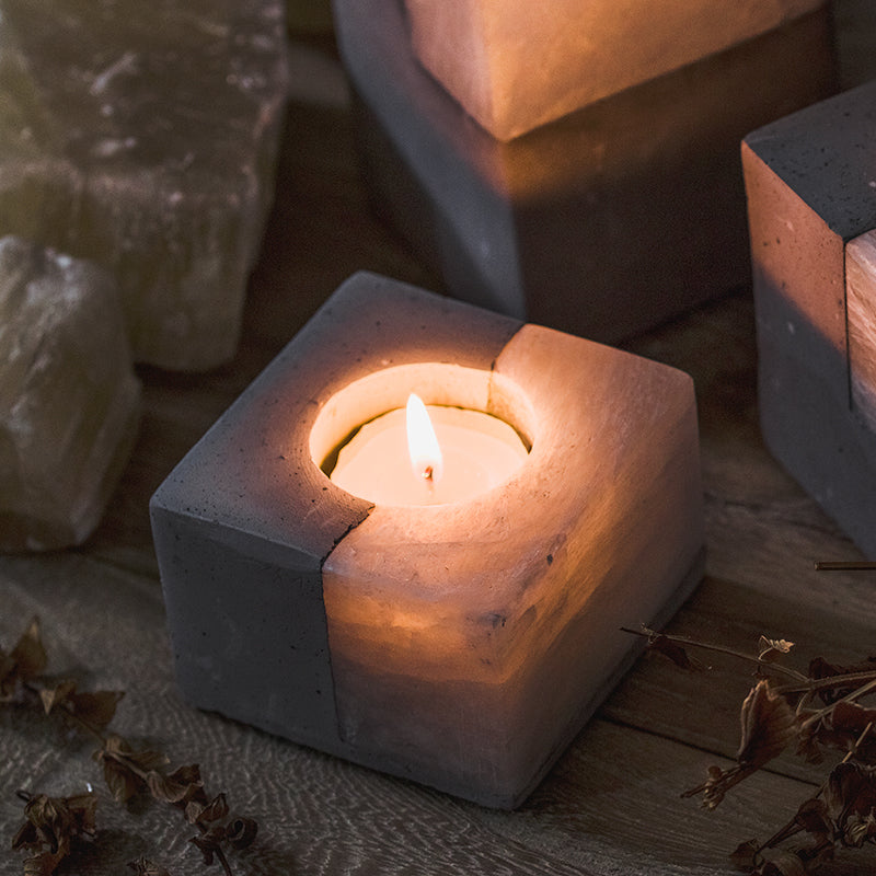 Small Stone Tealight Holder