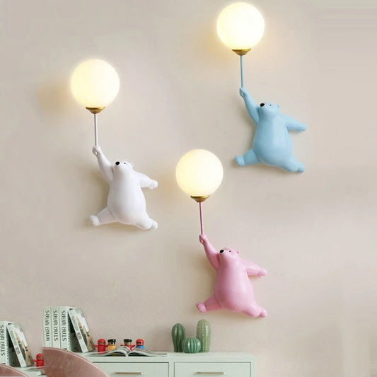 Adorable Bear Glow Wall Light