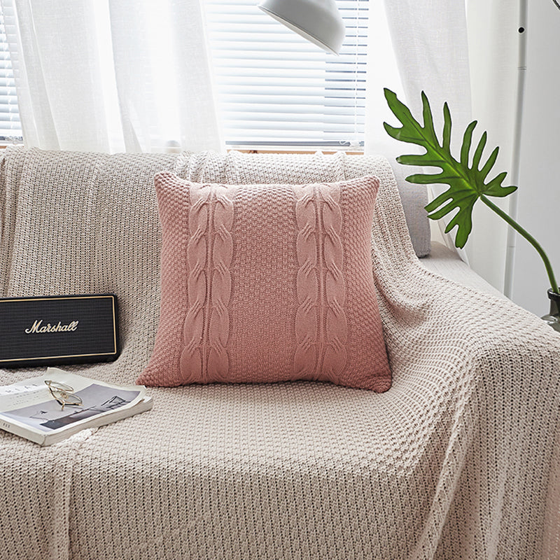 Rainbow Woolen Bliss: Colourful Wool Cushions