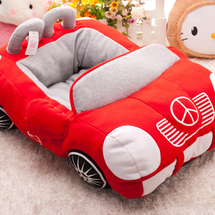 Pet Rides: Car-Shaped Pet Bed