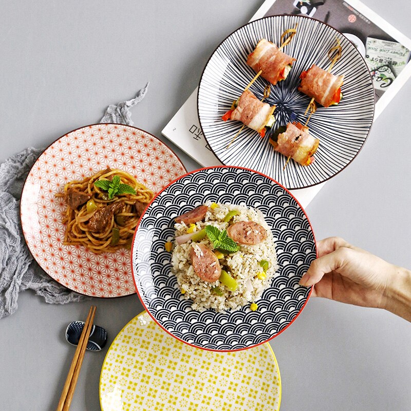 Artisan Impressions: Patterned Ceramic Plates